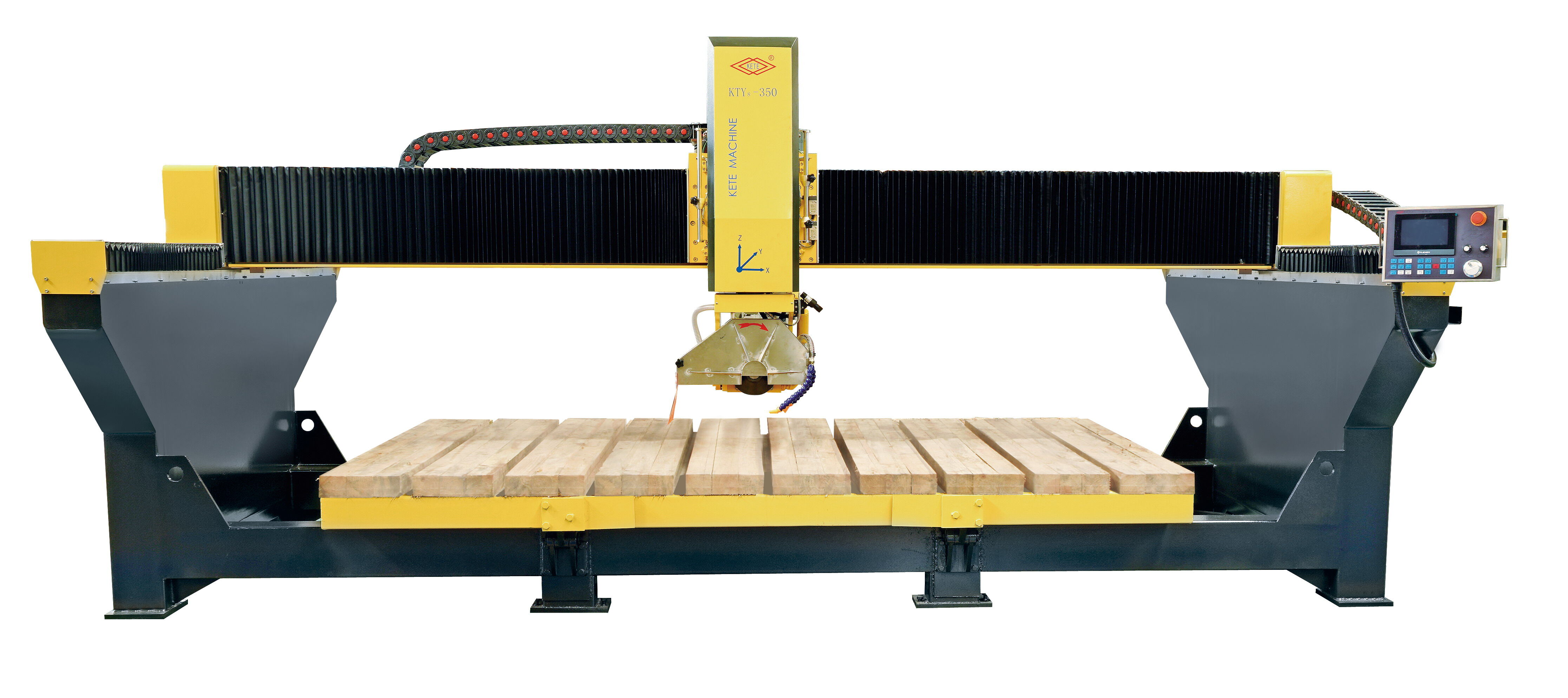 Whole bridge automatic sawing machine (Model:KTY8-350)