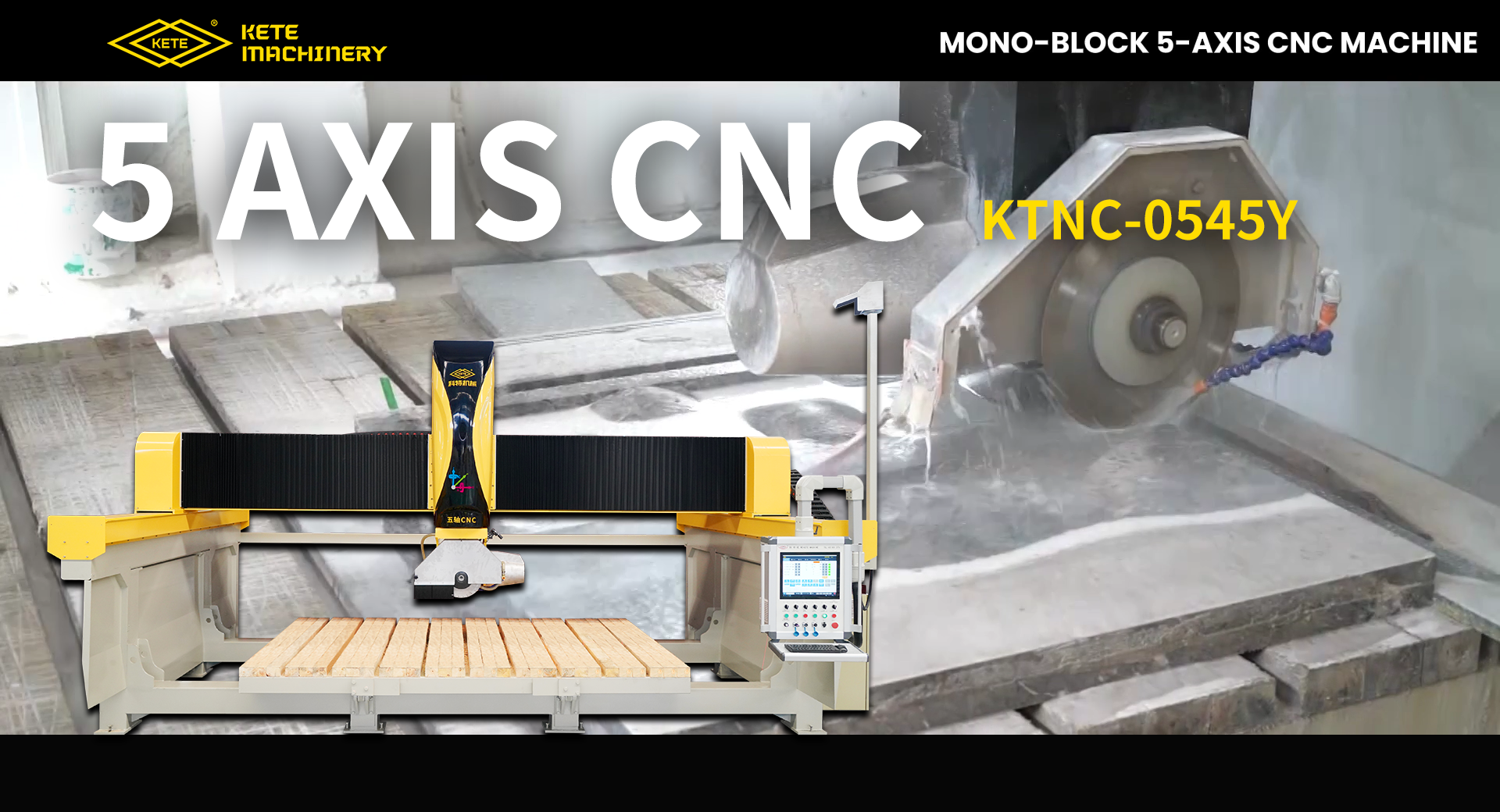 5-Axis CNC Machine ( Model:KTNC-0545Y)