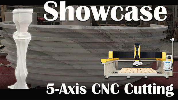 5 Axis CNC Machine Process Product Display