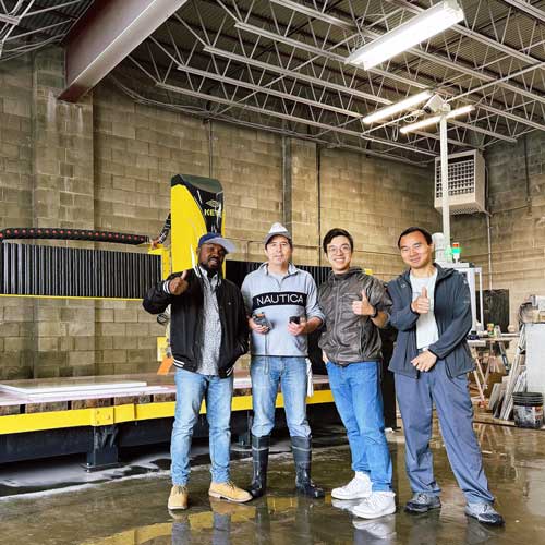 2025 | A KTNC-0425S CNC Stone Cutting Machine Installed in Stamford, Connecticut